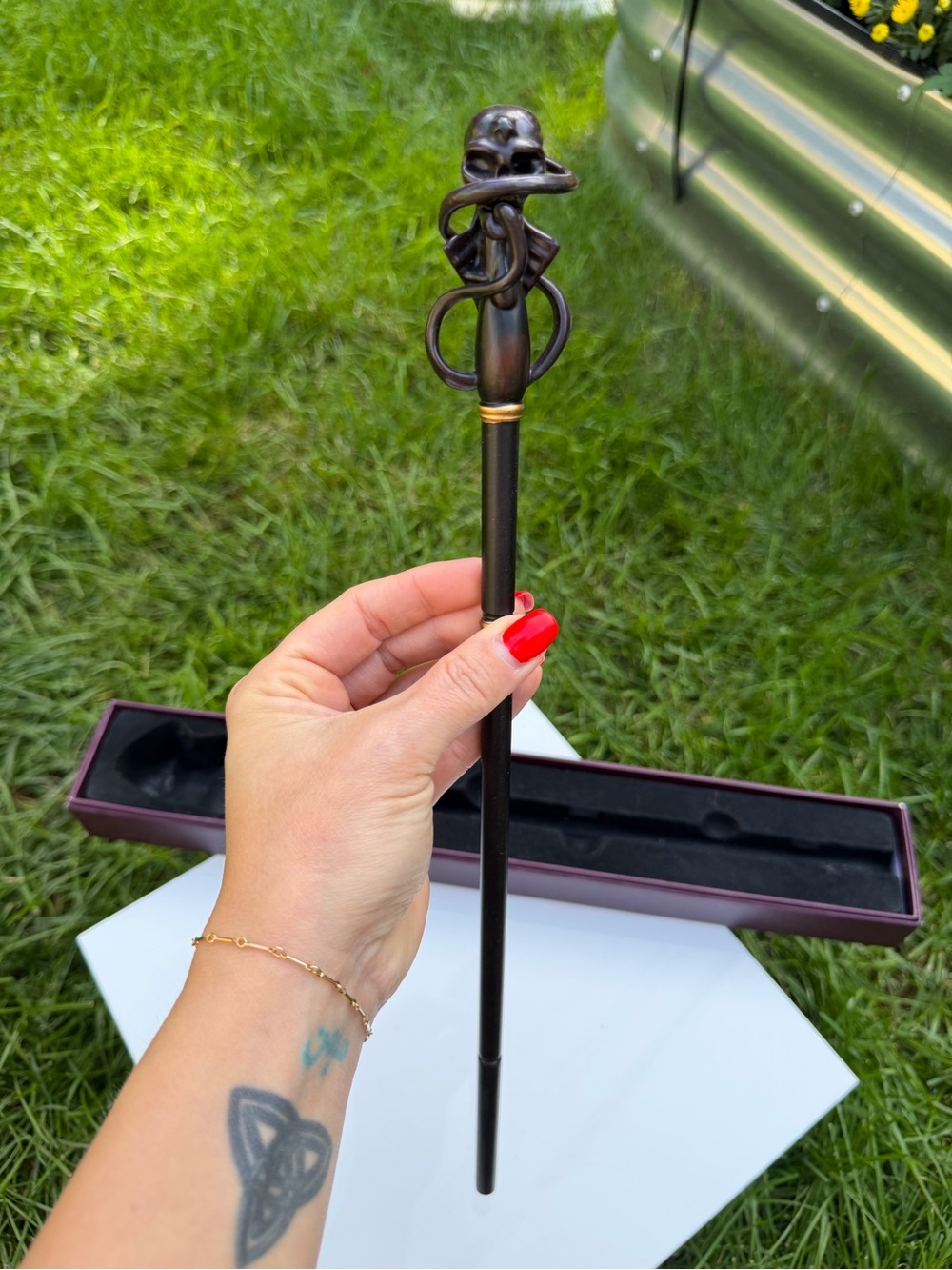 Official universal studios Harry Potter death eater interactive wand